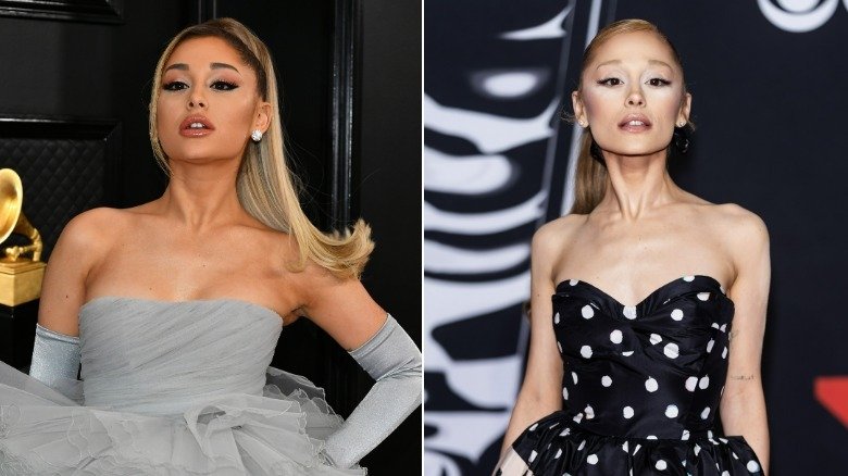 Ariana Grande attending a red-carpet event in 2026.