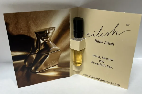 Billie Eilish perfume collection displayed together.